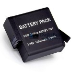Batérie pre GoPro AHDBT501 BT-501 AHDBT501 Hero5 akčného 1260mAh - Náhradné batérie