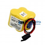 Batérie pre FANUC BR-2 / 3AGCT4A čierny konektor - Náhradné batérie