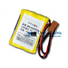 Batérie pre FANUC BR-AGCF2W A98L-0031-0011 # L A06B-6093-K001 Brown konektor - Náhradné batérie
