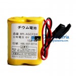 Batérie pre FANUC BR-AGCF2W A98L-0031-0011 # L A06B-6093-K001 čierny konektor - Náhradné batérie